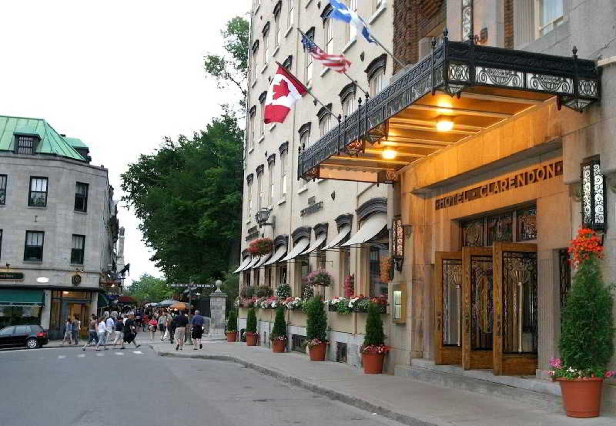 Hotel Clarendon Quebec City Ngoại thất bức ảnh
