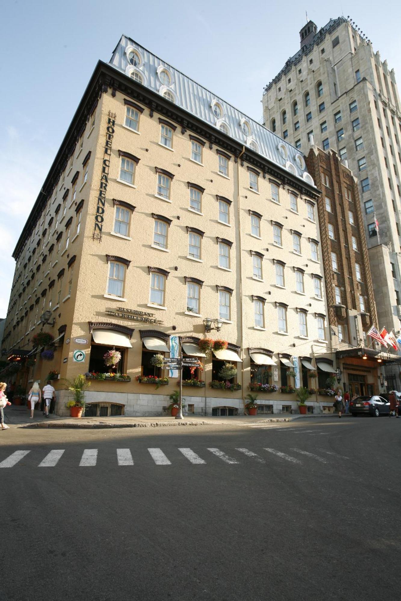 Hotel Clarendon Quebec City Ngoại thất bức ảnh