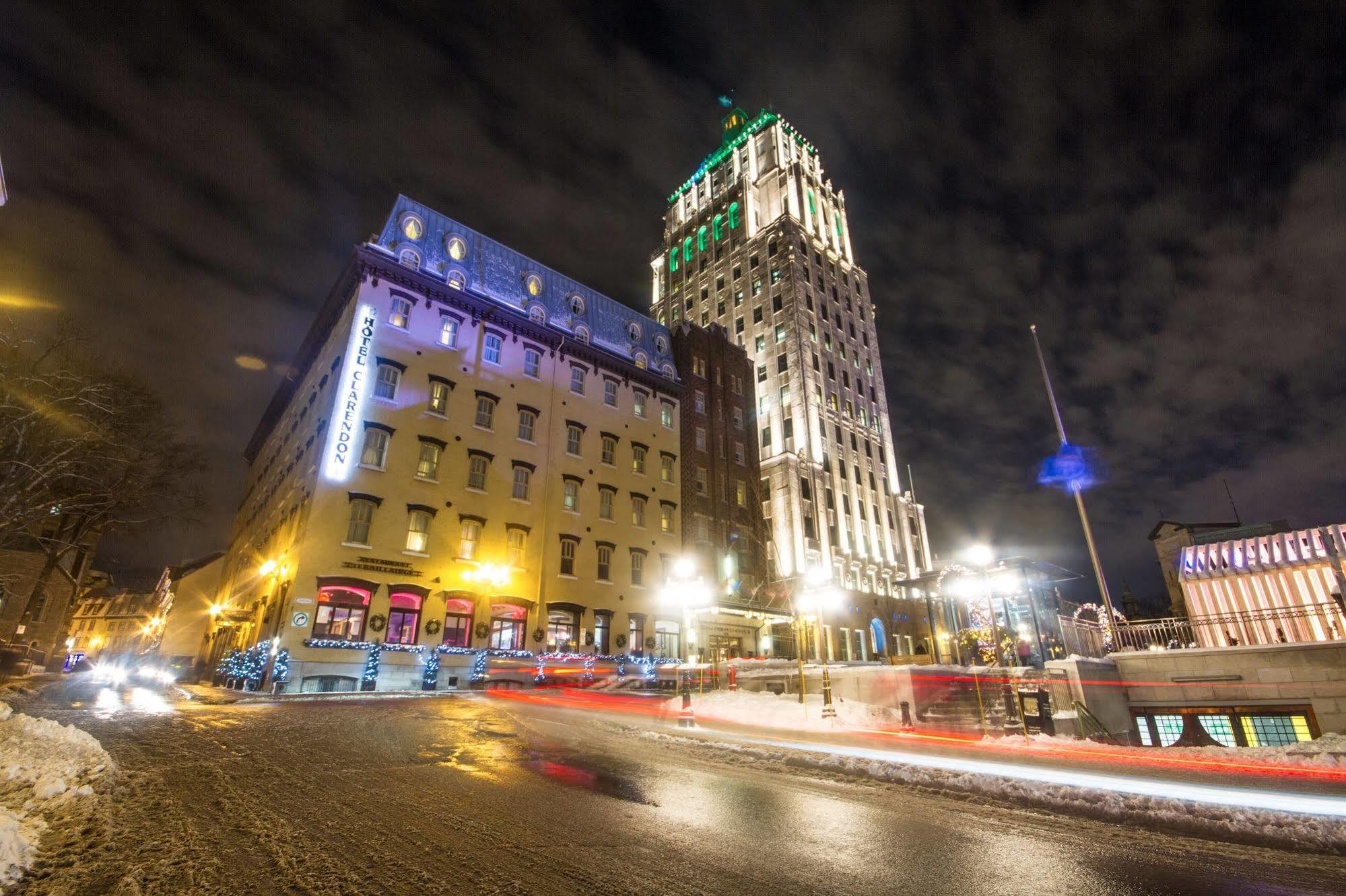 Hotel Clarendon Quebec City Ngoại thất bức ảnh