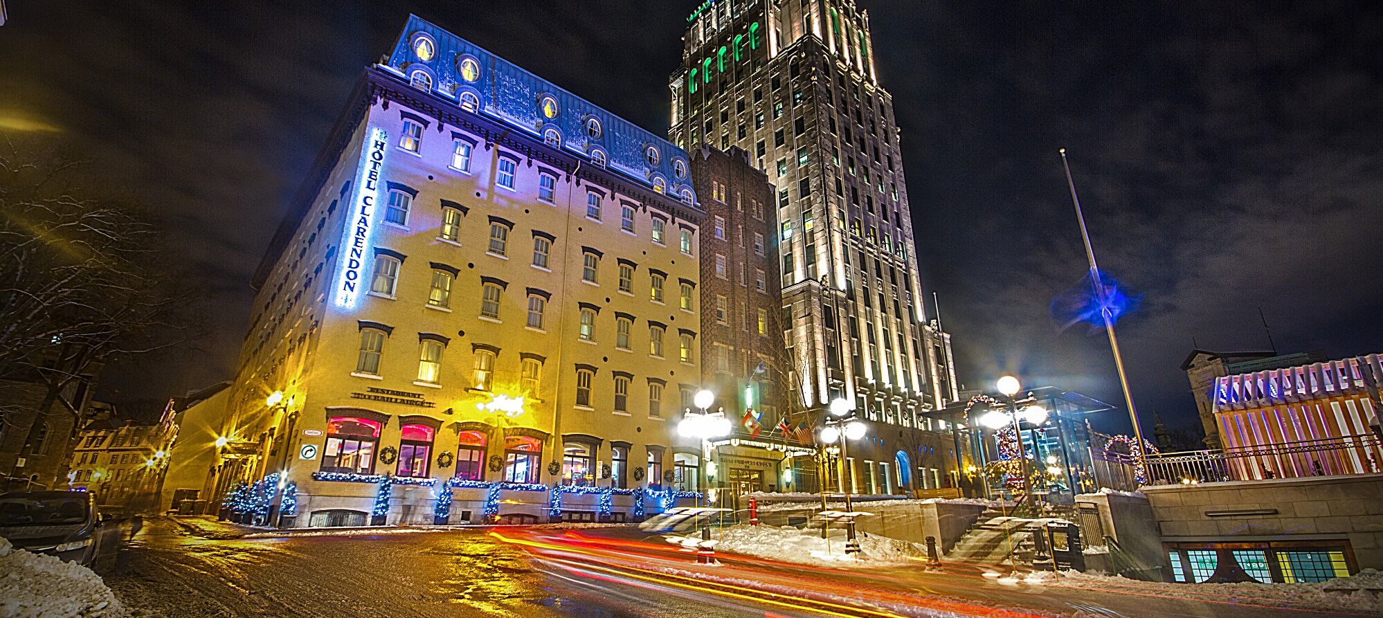 Hotel Clarendon Quebec City Ngoại thất bức ảnh
